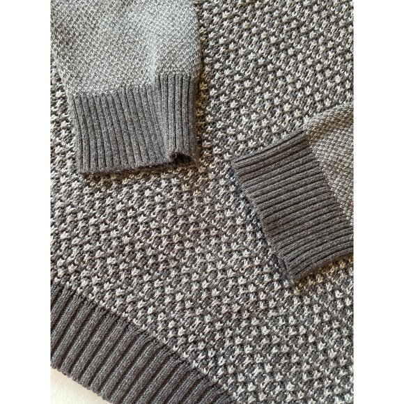 Banana Republic Mens Knit Sweater With Side Zippers Lg Preppy Gorpcore Campcore - Picture 8 of 10